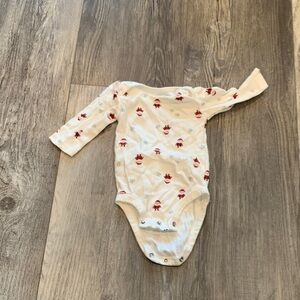 Child of Mine Adorable White and Red Kids One Piece